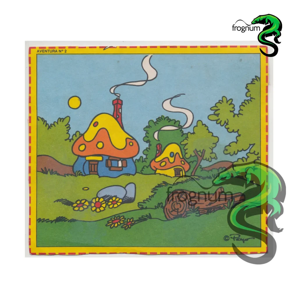 Aventura Pitufos Detergente DRive 1984