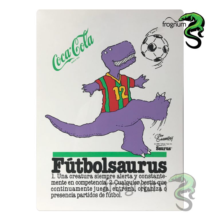 futbolsaurus coca cola