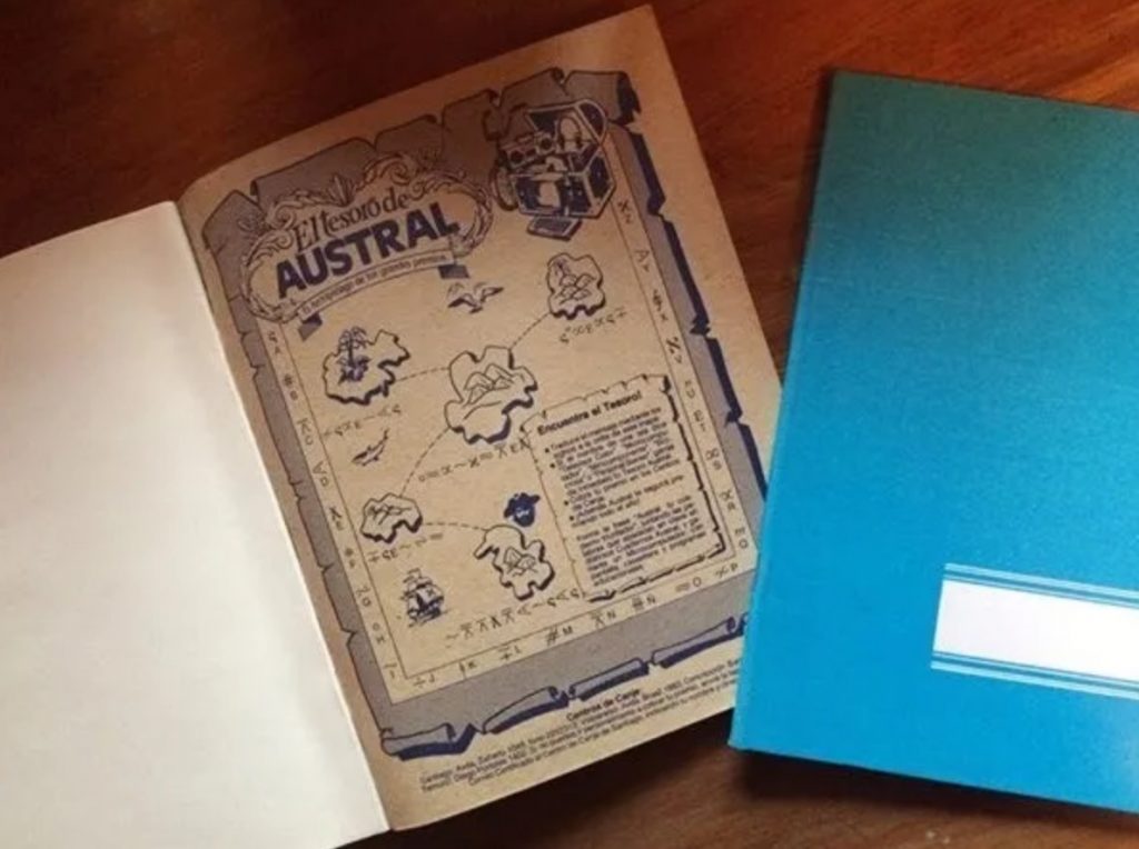 cuaderno austral promoción tesoro de austral