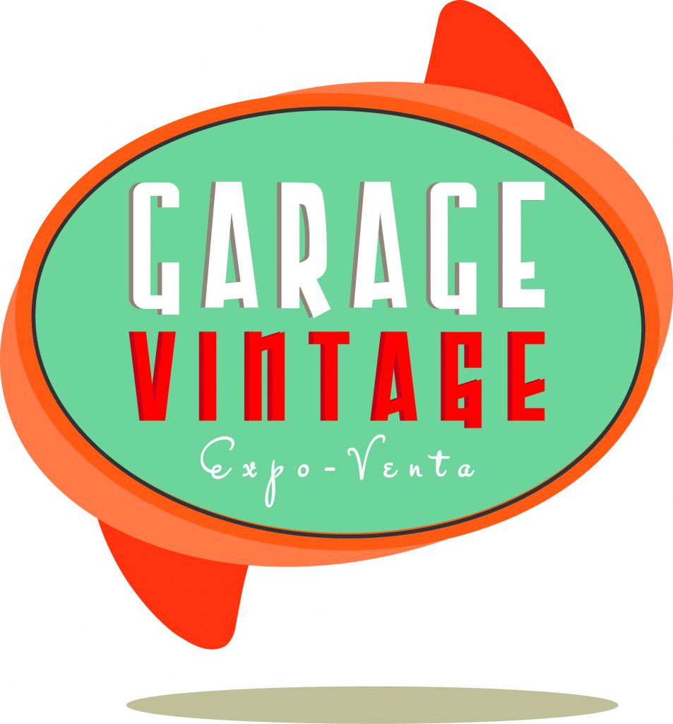 logo de garage vintage expo