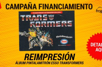 Campaña de Financiamiento Álbum Pintalamitrón Esso-Transformers
