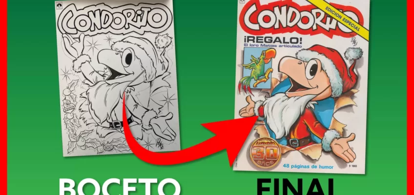 Así se crearon estas portadas de Condorito