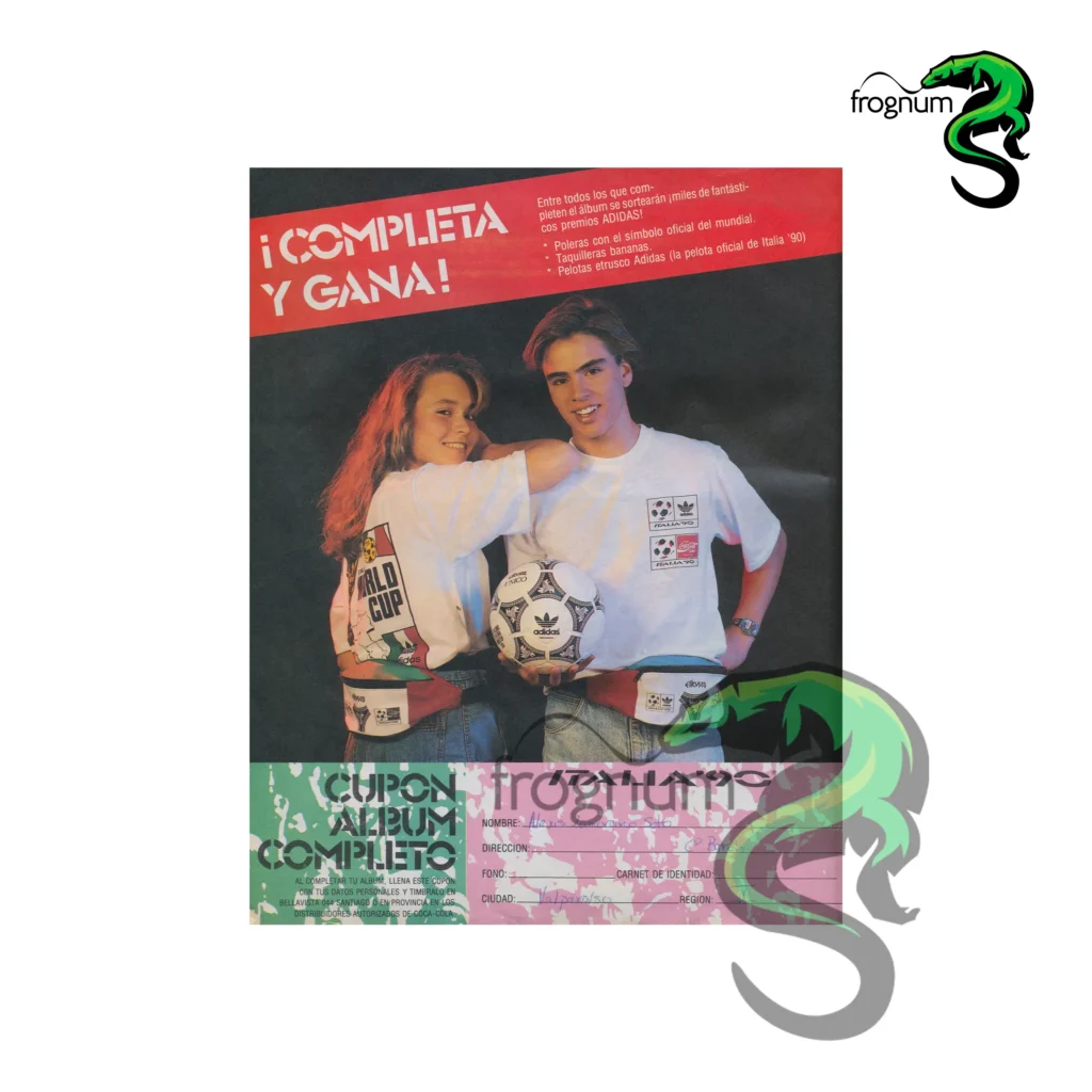 Álbum de Italia 90 de Coca Cola