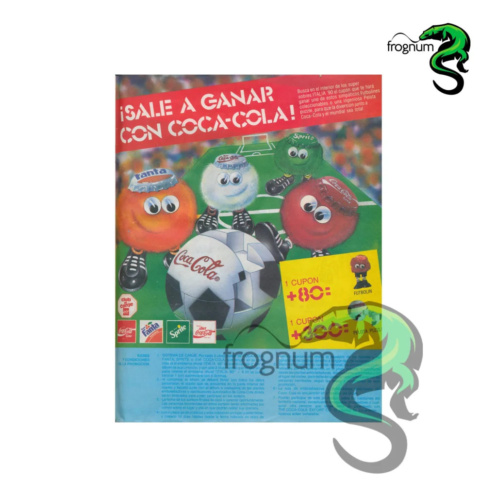 Publicidad Futbolines Italia 90