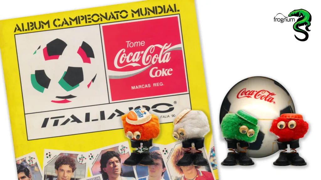 álbum italia 90 chile coca cola